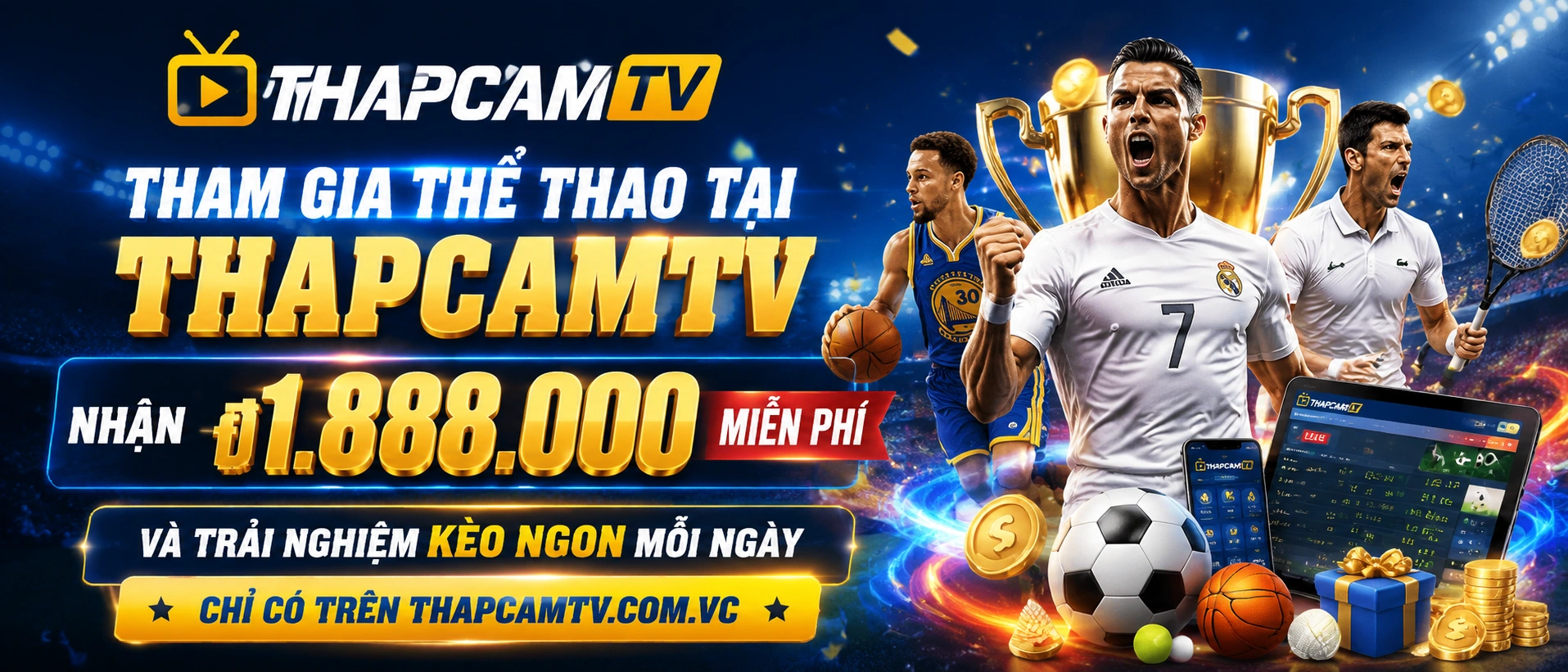 THAPCAMTV - minh họa nền tảng